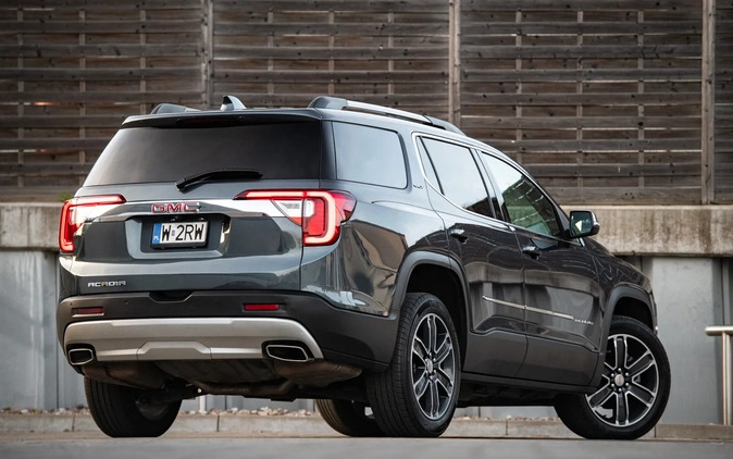 GMC Acadia cena 133000 przebieg: 110000, rok produkcji 2020 z Mszana Dolna małe 326